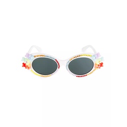 ?Girls Gummy Bear Rhinestone Embellishments Sunglasses