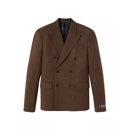 Mouline Wool-Blend Formal Jacket