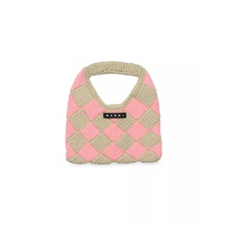 Girls Diamond Crochet Bag
