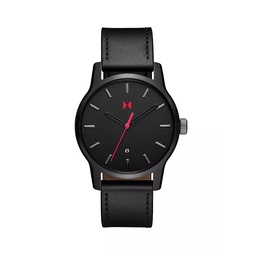 Classic II Leather Strap Watch