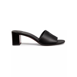 So Kate 55MM Leather Mules