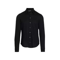 Cotton Sport Long-Sleeve Shirt