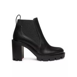 Marchacroche 70MM Leather Ankle Booties