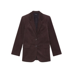 Corduroy Slim-Fit Tailor Jacket