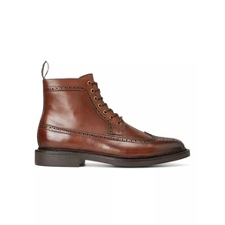 Asher Leather Lace-Up Boots