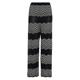 Sugar Chevron-Knit Wool-Cashmere Pants