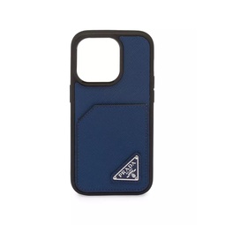 Saffiano Leather Cover for Iphone 14 Pro