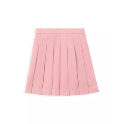 Little Girls & Girls Pleated Skirt