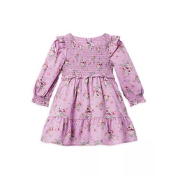 Little Girls & Girls Eloise Floral Smocked Dress