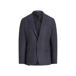 Hadley Glen Check Wool Two-Button Sport Coat