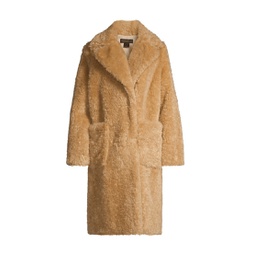 Faux-Fur Teddy Coat