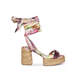 Mariza Du Desert 70MM Ankle-Wrap Sandals