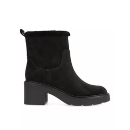 Redding 65MM Shearling-Lined Suede Booties