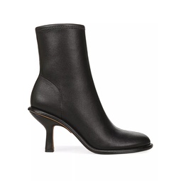 Freya 75MM Leather Ankle Booties