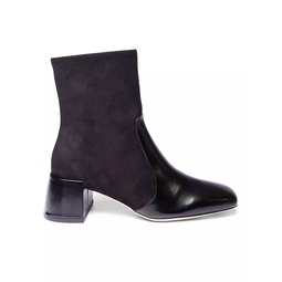 Andy 45MM Leather Ankle Boots