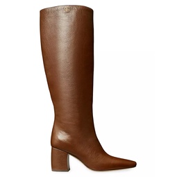 Banana 70MM Leather Knee-High Boots