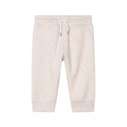 Baby Girls & Little Girls Speckled Joggers