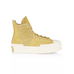 Chuck 70 Plus Suede High-Top Sneakers