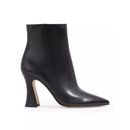 Carter 83MM Leather Ankle Boots