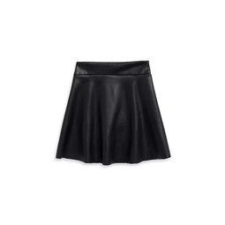 Little Girls & Girls Faux Leather Skirt