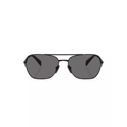 59MM Navigator Sunglasses