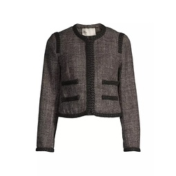Tailored Wool Tweed Jacket