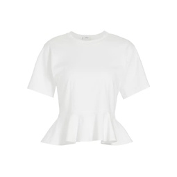Roxy Cotton Peplum T-Shirt