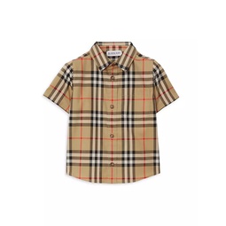 Baby Boys & Little Boys Owen Plaid Shirt