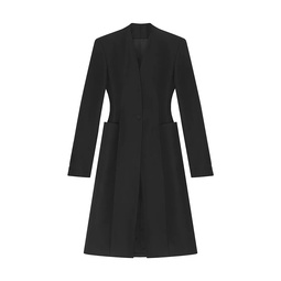 Fitted Coat In Wool