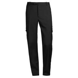 Military Wool Cargo Trousers