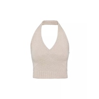 Sleeveless Wool And Cashmere Top