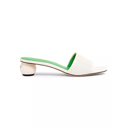 Tee Time Leather Mule Sandals