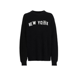 New York Cotton Boyfriend Sweater