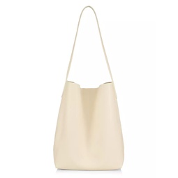 Everyday Cabas Pebbled-Leather Bag