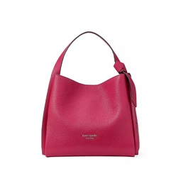 Knott Colorblocked Leather Crossbody Tote Bag