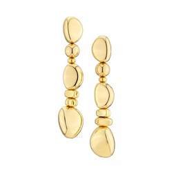 Astro 14K-Gold-Plated Beaded Drop Earrings