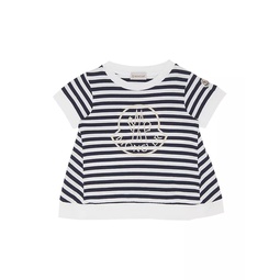 Little Girls & Girls Striped Cotton T-Shirt