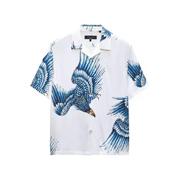 Avery Eagle Relaxed-Fit Camp Shirt