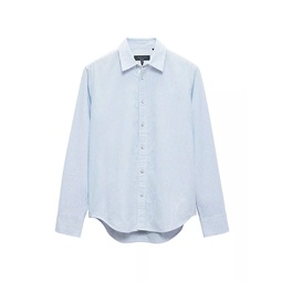 Tomlin Pinstriped Cotton Oxford Shirt