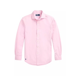 Cotton Button-Front Shirt