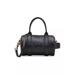 Mini Leather Duffle Bag
