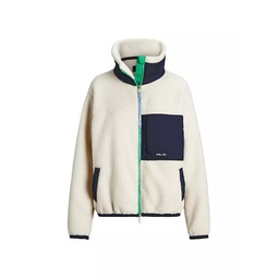 Ripstop Colorblocked Fleece Jacket