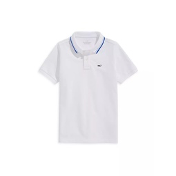 Little Boys & Boys Classic Tipped Pique Polo Shirt