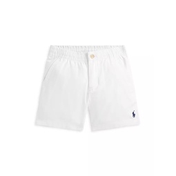 Little Boys & Boys Cotton Flat Front Shorts
