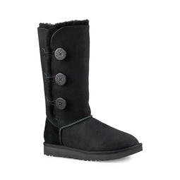 Bailey Button Triplet Sheepskin-Lined Suede Boots