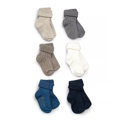 Babys Seven-Pair Cotton Socks