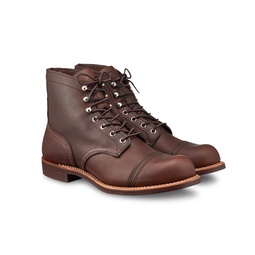 Red Wing 8111 Iron Ranger 6 Boot in Amber Harness Leather