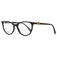 Fendi Oval Eyeglasses FF0332 807 Black 52mm 332