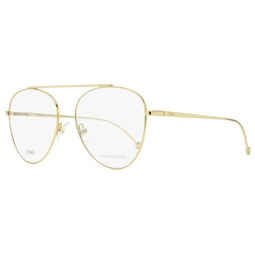 Fendi Aviator Eyeglasses FF0352 J5G Gold 56mm 352