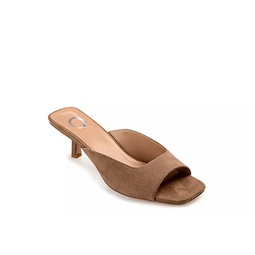 Journee Collection Womens Larna Sandal - Taupe
